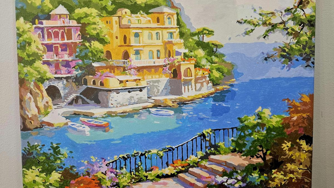 From Blank Canvas to Masterpiece - A Real Painting-by-Numbers Journey (Step by Step)