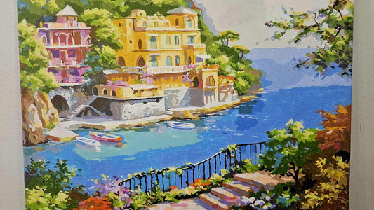 From Blank Canvas to Masterpiece - A Real Painting-by-Numbers Journey (Step by Step)