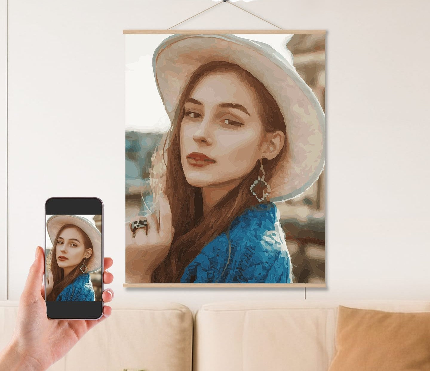 Custom Paint by Number Kits