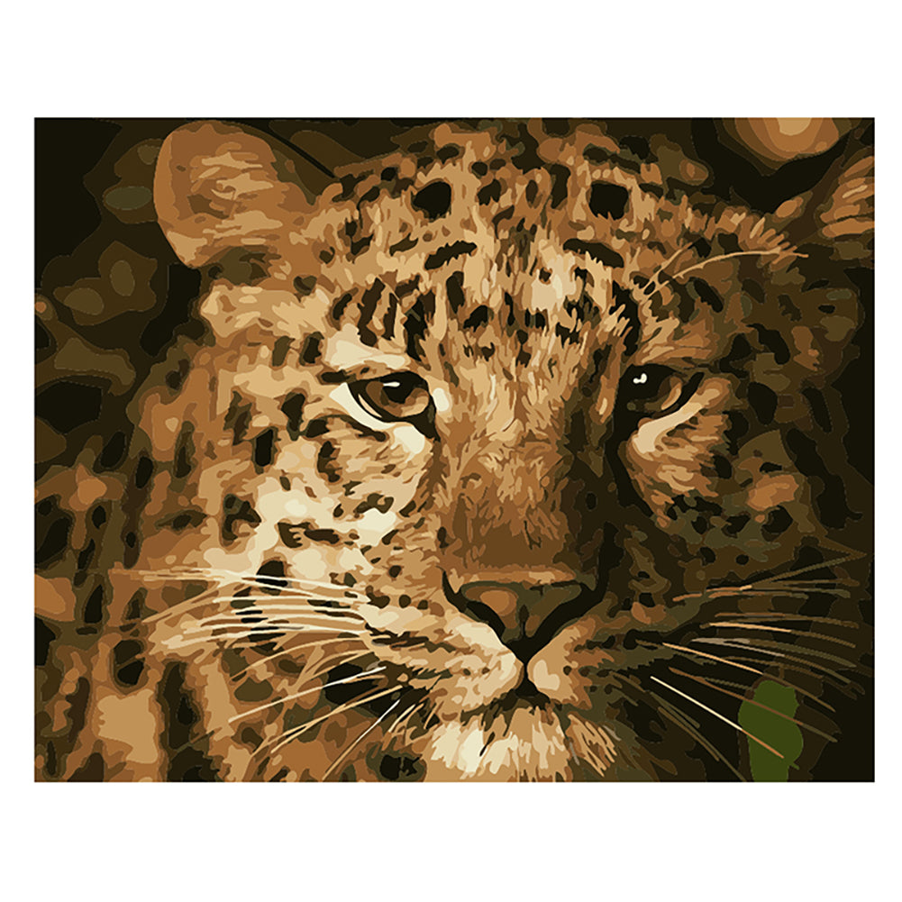 Leopard Close Up - 40x50 cm paint by numbers kit