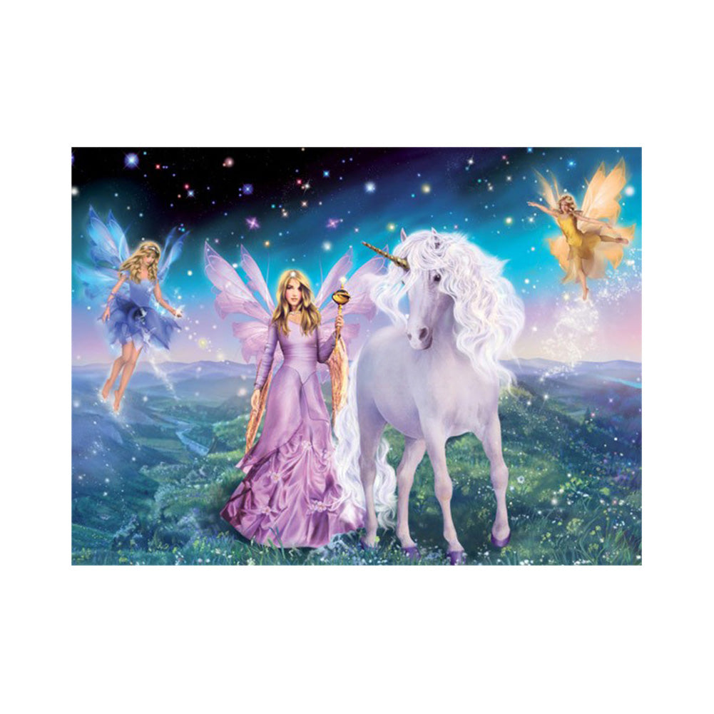 Enchanted Unicorn and Fairies - 40x50 cm paint by numbers kit