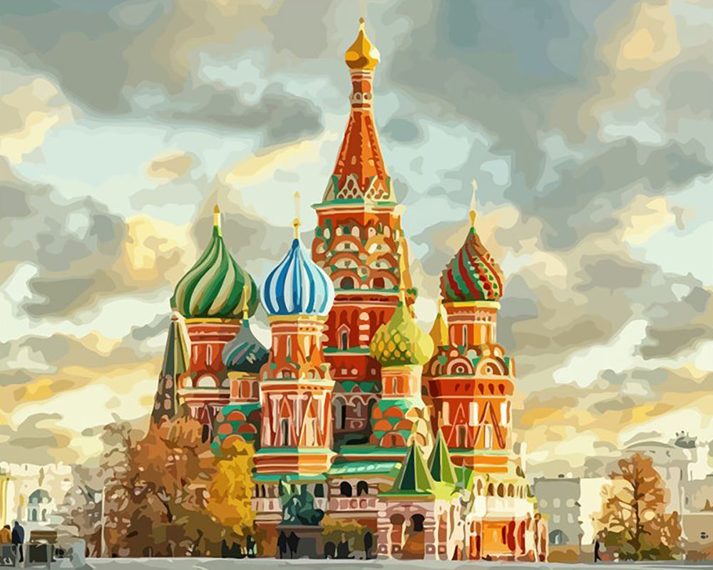 Fairytale Castle Towers - 40x50 cm
