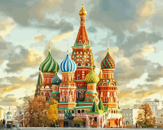 Fairytale Castle Towers - 40x50 cm