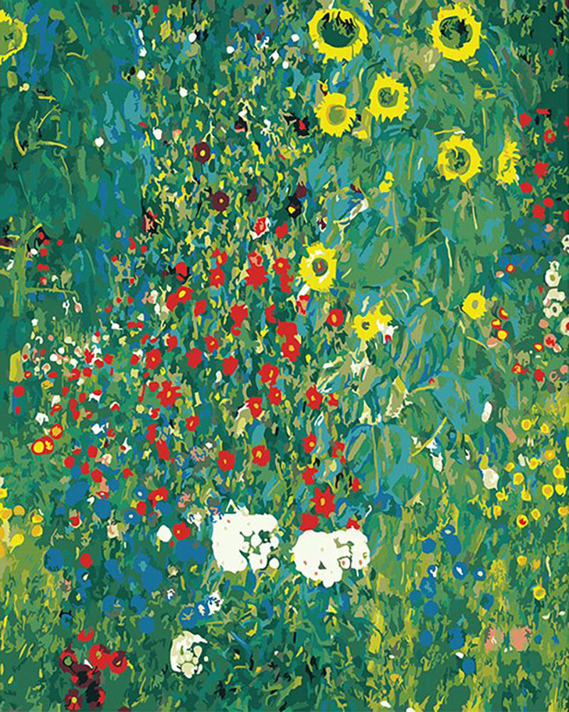 Sunflower Wildflower Garden - 40x50 cm paint by numbers kit