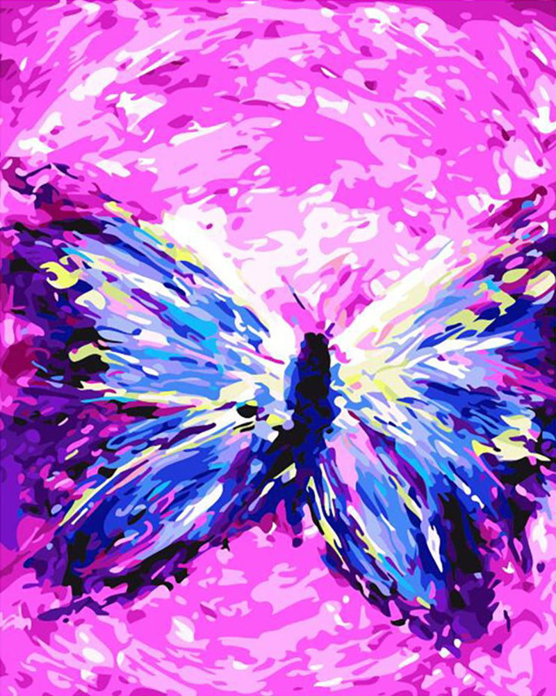 Electric Butterfly - 40x50 cm paint by numbers kit
