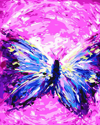 Electric Butterfly - 40x50 cm paint by numbers kit