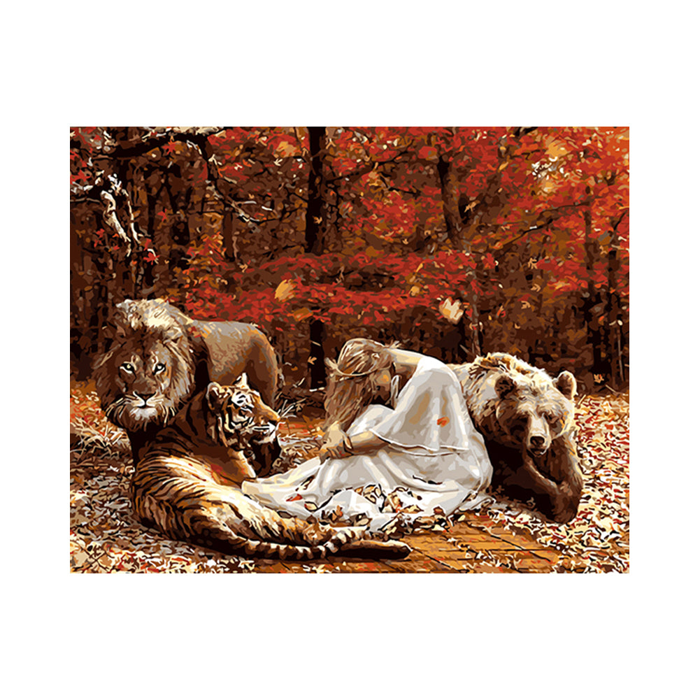 Forest Guardians - 40x50 cm paint by numbers kit