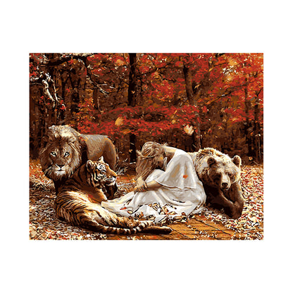 Forest Guardians - 40x50 cm paint by numbers kit