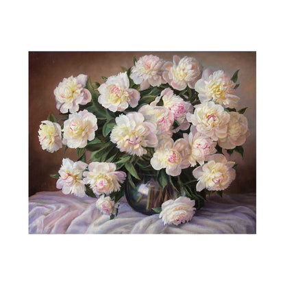 Blushing Peony Bouquet - 40x50 cm paint by numbers kit