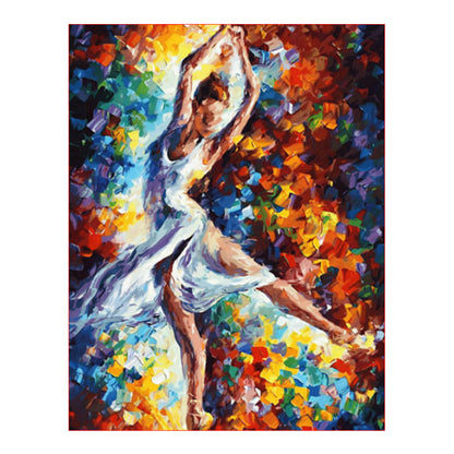 Colorful Ballet Grace - 40x50 cm paint by numbers kit