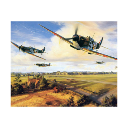 Vintage Fighter Squadron - 40x50 cm paint by numbers kit