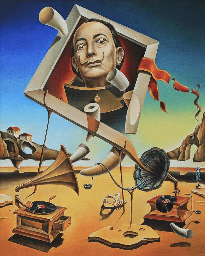 Surrealist Dreamscape Portrait - 40x50 cm paint by numbers kit
