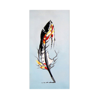 Elegant Feather Study - 40x50 cm paint by numbers kit