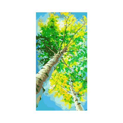 Spring Poplar Canopy - 40x50 cm paint by numbers kit