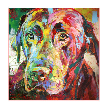 Colorful Gentle Hound - 40x50 cm paint by numbers kit