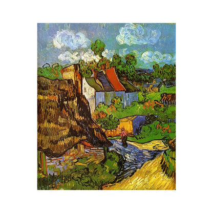 Village Houses Landscape - 40x50 cm paint by numbers kit