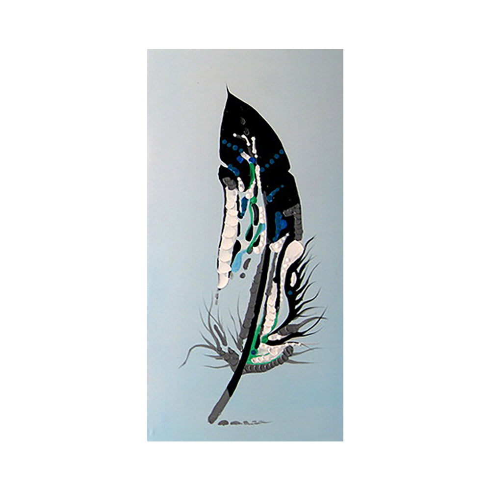 Abstract Feather Profile - 40x50 cm paint by numbers kit