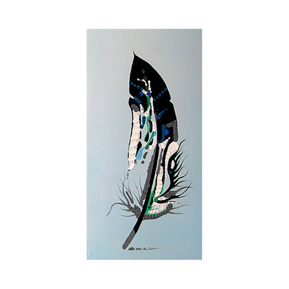 Abstract Feather Profile - 40x50 cm paint by numbers kit
