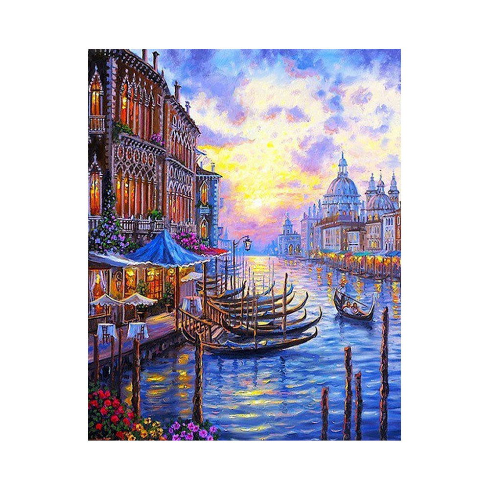 Venice at Sunset - 40x50 cm paint by numbers kit