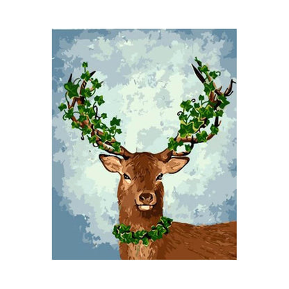 Ivy Crown Deer - 40x50 cm paint by numbers kit
