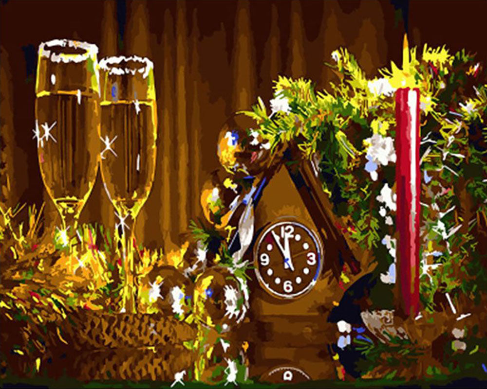 Midnight Celebration - 40x50 cm paint by numbers kit