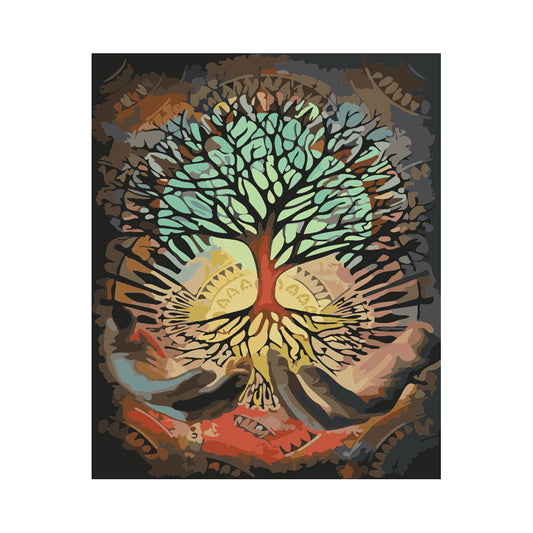 Tree of Life Hands - 40x50 cm paint by numbers kit