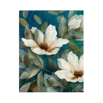 Teal Magnolia Garden - 40x50 cm paint by numbers kit