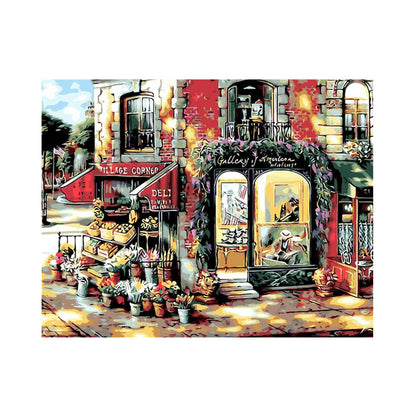 Charming Flower Shop - 40x50 cm paint by numbers kit
