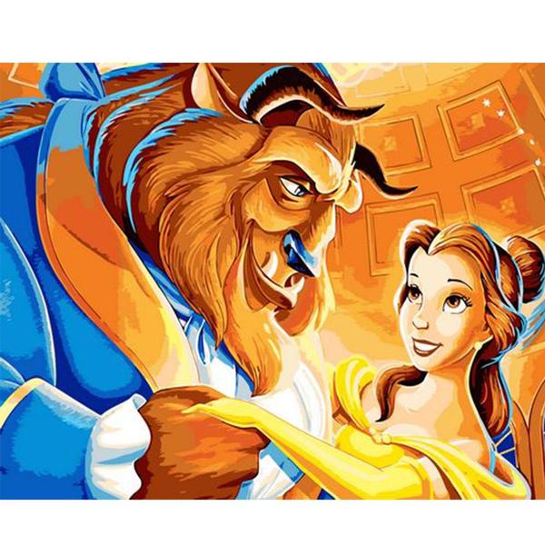 Enchanted Ballroom Romance - 40x50 cm paint by numbers kit