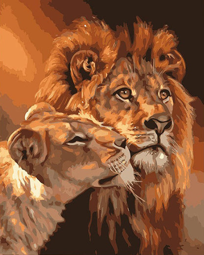 Lion Love Pair