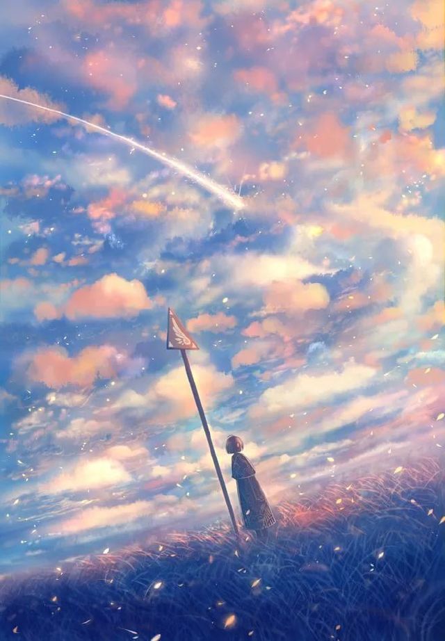 Dreamy Pastel Sky - 40x50 cm paint by numbers kit