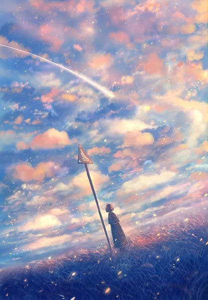 Dreamy Pastel Sky - 40x50 cm paint by numbers kit