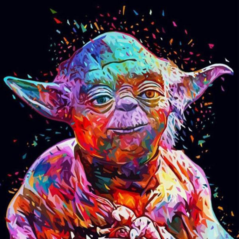 Colorful Wise Space Master - 40x50 cm paint by numbers kit