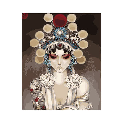 Elegant Opera Muse - 40x50 cm paint by numbers kit