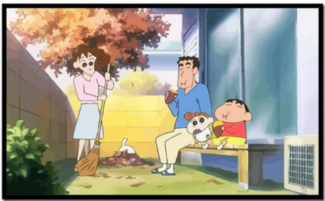 Autumn Family Afternoon - 40x50 cm paint by numbers kit
