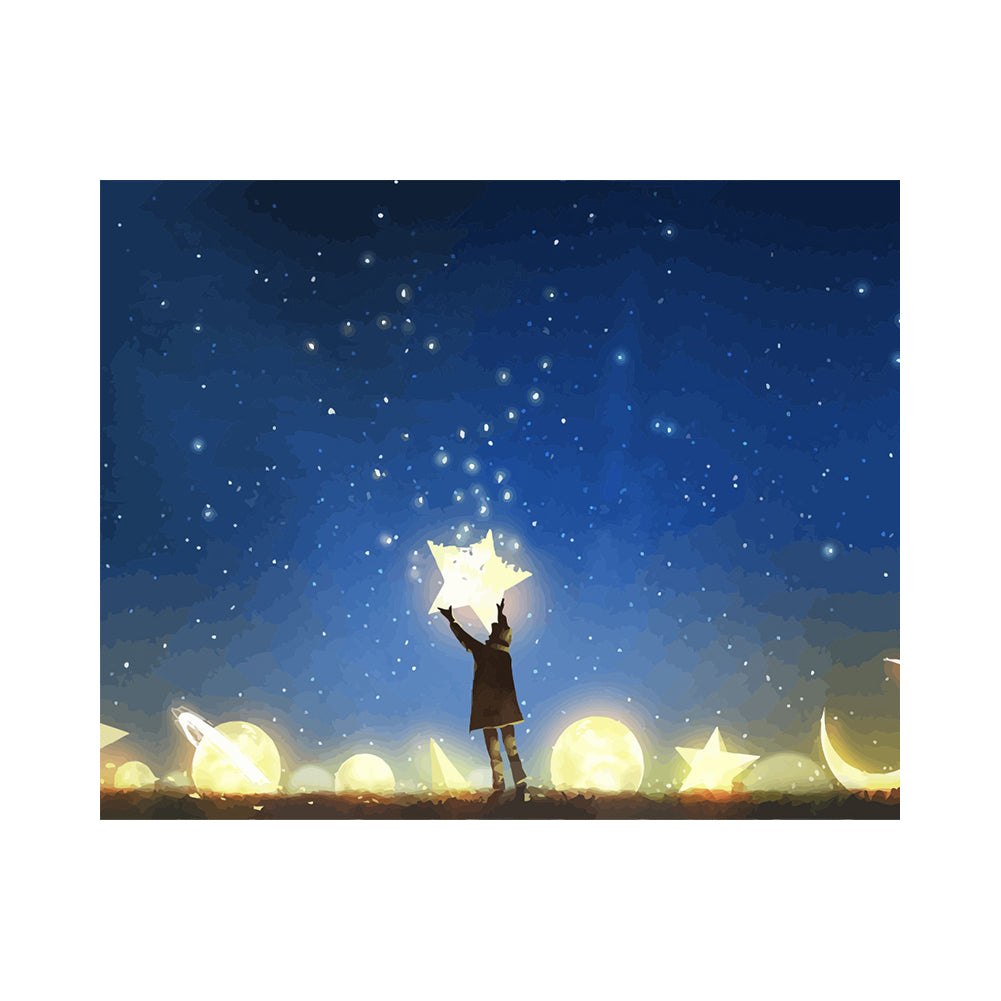 Reaching for the Stars - 40x50 cm paint by numbers kit