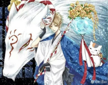White Fox Spirit Companion - 40x50 cm paint by numbers kit
