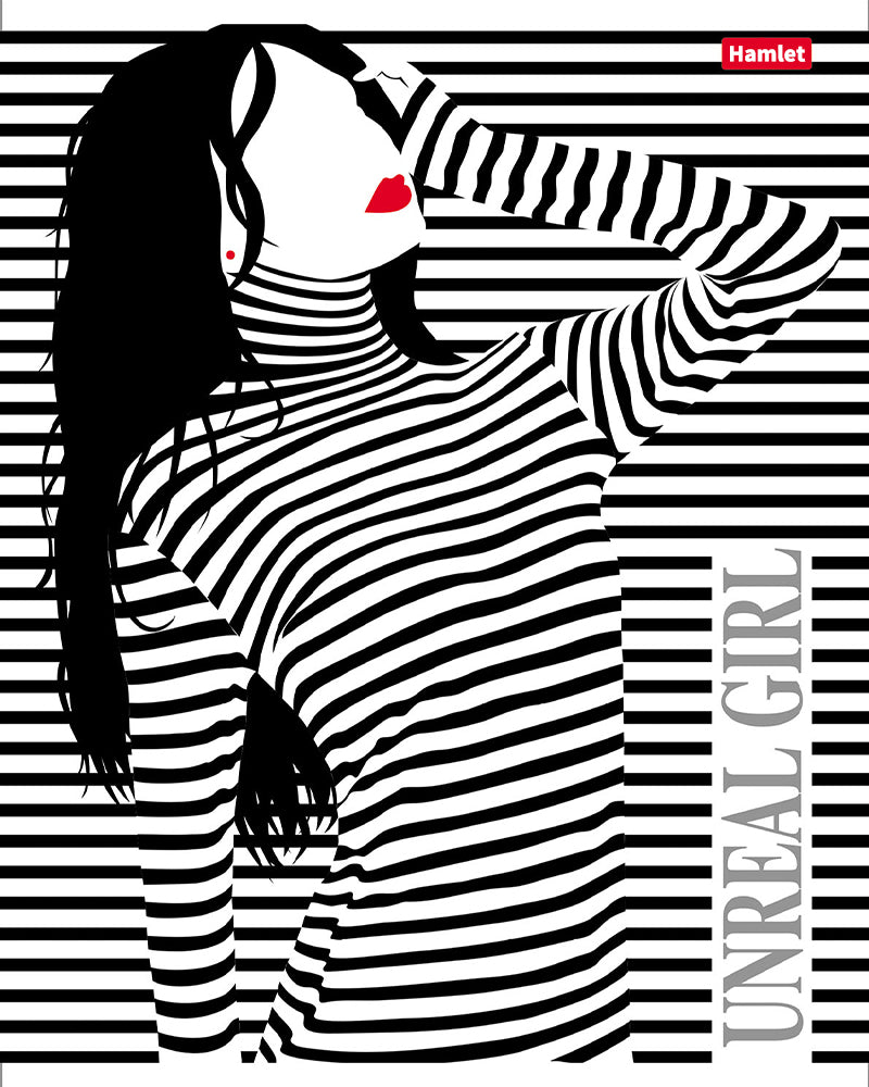 Striped Fashion Portrait