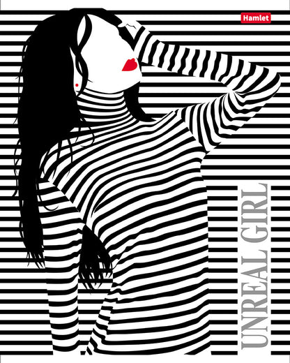 Striped Fashion Portrait