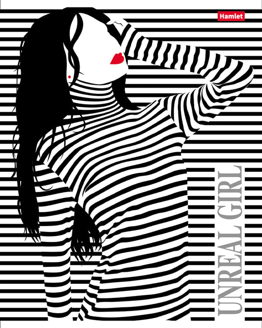 Striped Fashion Portrait