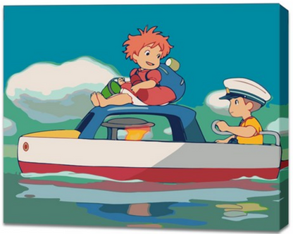 Seaside Adventure Friends - 40x50 cm paint by numbers kit