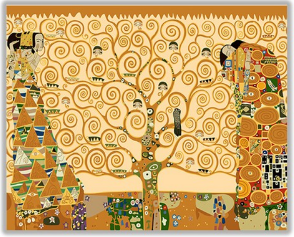 Golden Tree of Togetherness - 40x50 cm paint by numbers kit