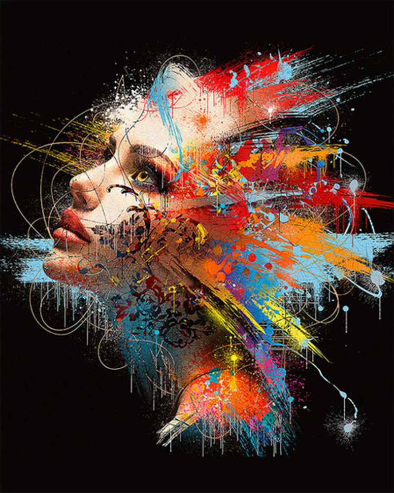 Chromatic Profile - 40x50 cm paint by numbers kit