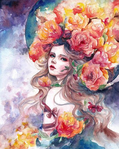 Rose Garden Dreamer - 40x50 cm paint by numbers kit
