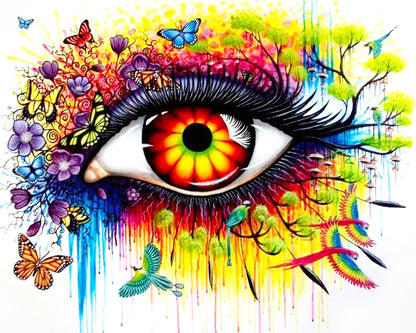 Wildflower Vision - 40x50 cm paint by numbers kit