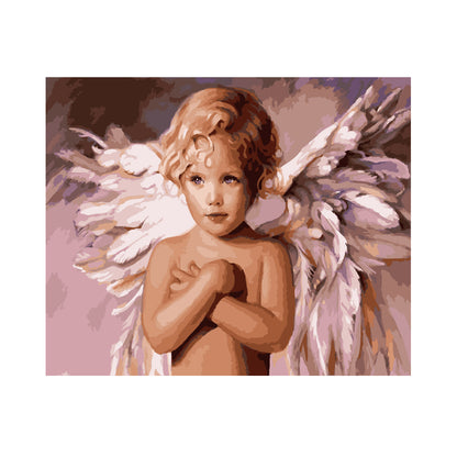 Gentle Angel Child - 40x50 cm paint by numbers kit