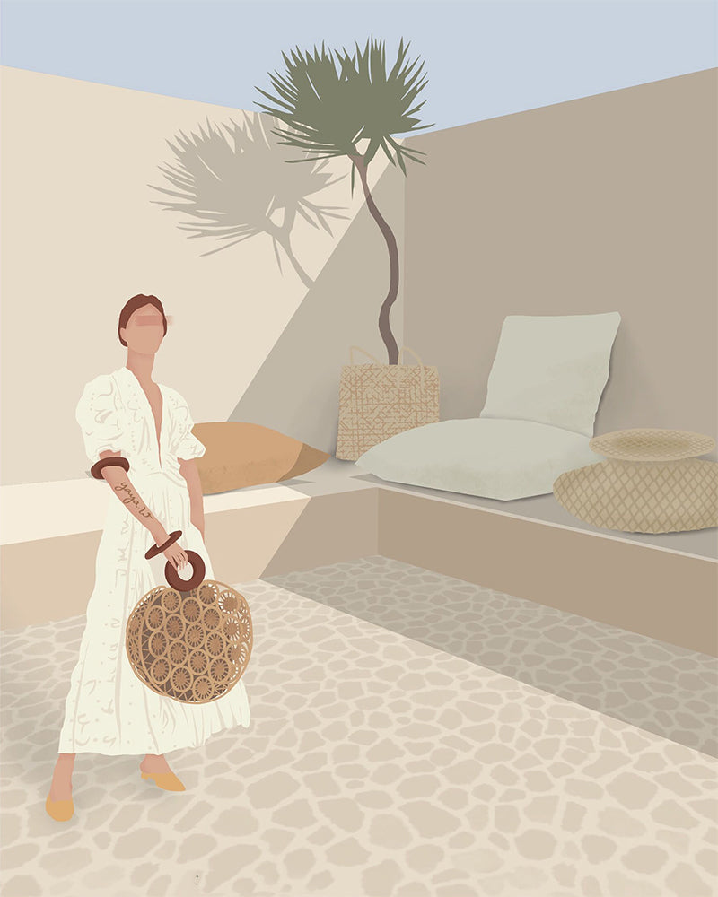 Sunlit Neutral Retreat - 40x50 cm paint by numbers kit