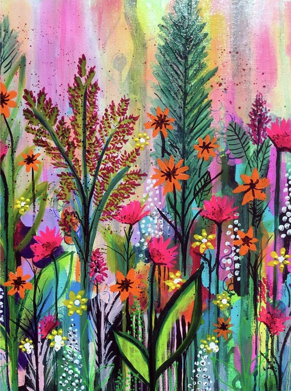 Colorful Wildflower Meadow - 40x50 cm paint by numbers kit