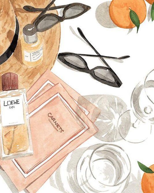 Chic Vanity Essentials - 40x50 cm paint by numbers kit