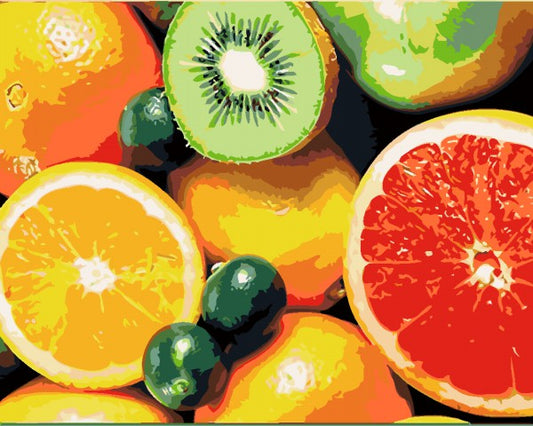 Bright Citrus Fruit Mix